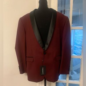 NWT Men’s 2 pc suit (burgundy)